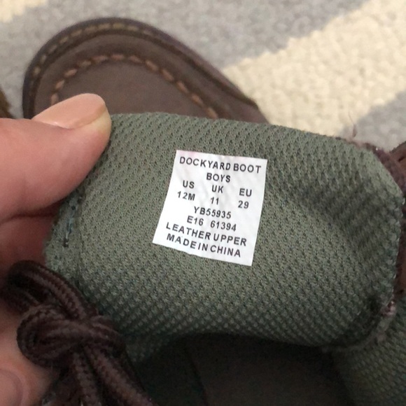 SPerry Top Sider Boy’s Dockyards Boots Oh So Cute! - Picture 4 of 7